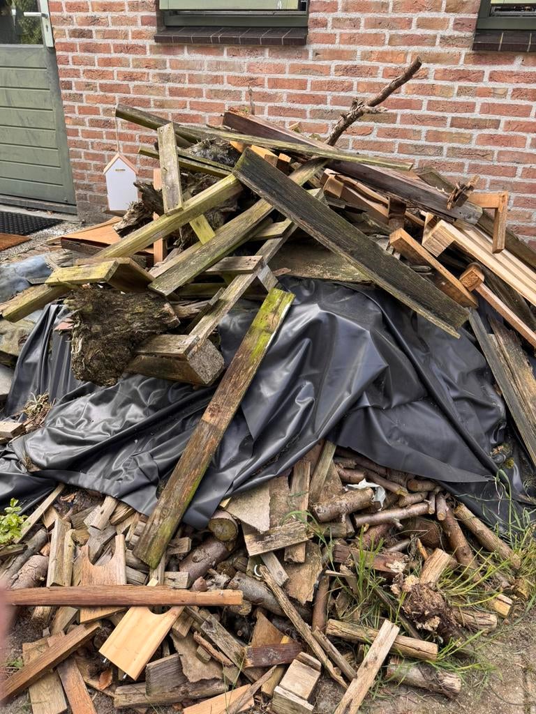 Brandhout, Tuin en Terras, Minder dan 3 m³, Ophalen