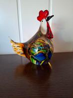 Glas Murano HAAN 19 cm hoog 17 cm breed, Ophalen of Verzenden