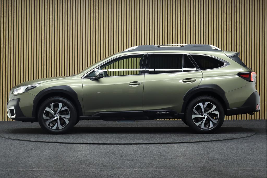 Subaru Outback 2.5i Premium | Navigatie | Lederen interieur, Auto's, Subaru, 12 maanden, Gebruikt, Zwart, 4 cilinders