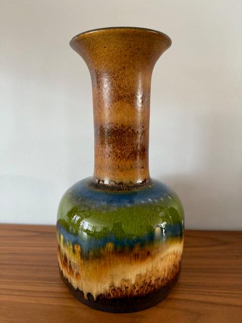 Vaas, trompetvaas, Jasba, W.Germany, vintage, retro, ‘60/70, Ophalen of Verzenden