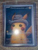 Pikachu Gray Hat - Van Gogh Pokémon Kaart, Ophalen of Verzenden, Zo goed als nieuw, Losse kaart
