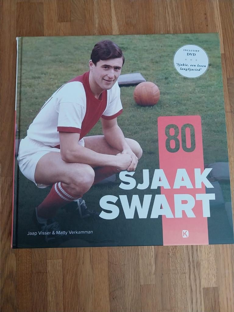 Sjaak Swart 80 Jaar Boek met DVD, Boeken, Ophalen of Verzenden, Zo goed als nieuw, Jaap Visser & Matty Verkamman, Balsport