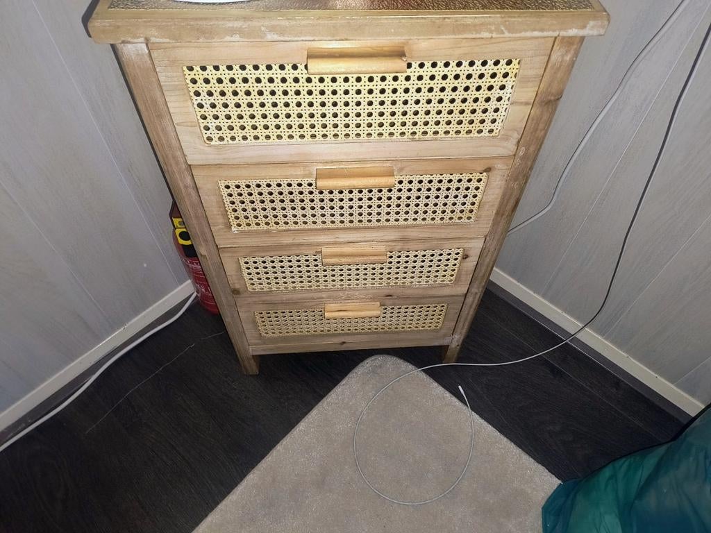 Webbing ladekast in nette staat, Ophalen, Minder dan 50 cm, Gebruikt, 100 tot 150 cm