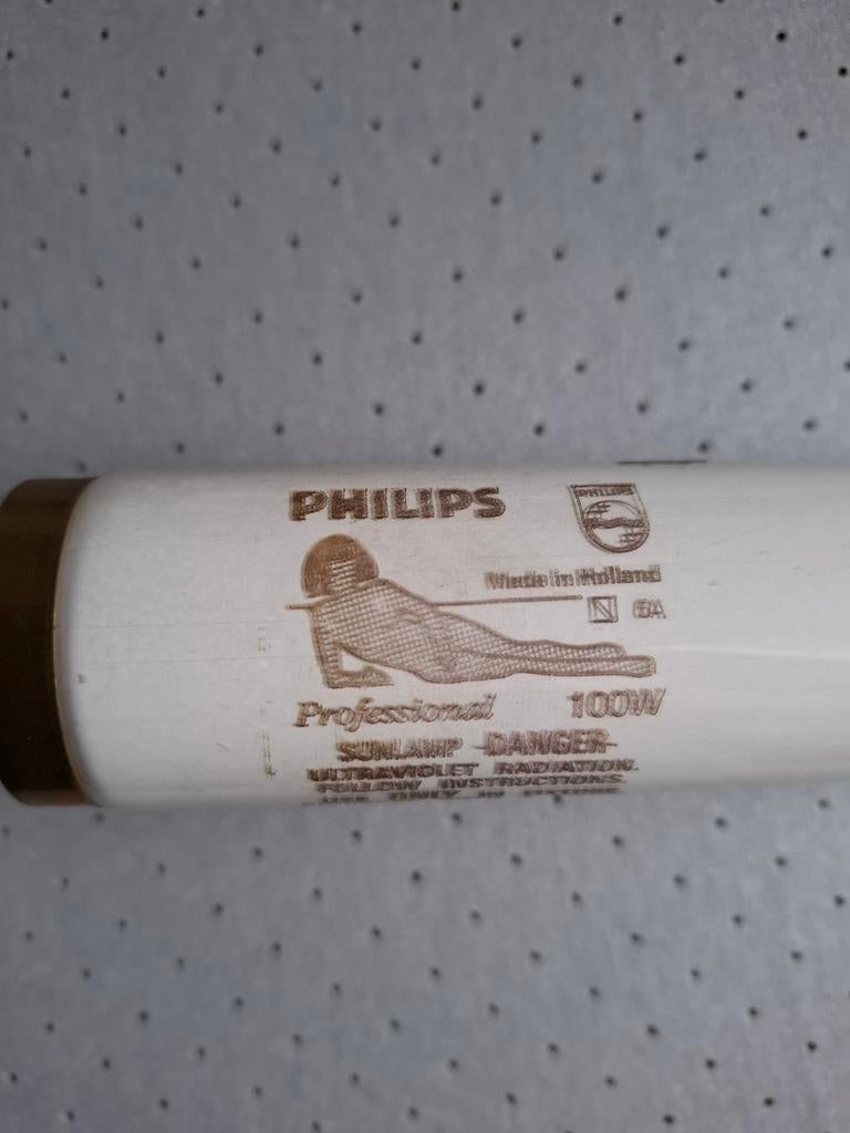 10 Philips Zonnebanklampen TL - 176cm lang, 4cm dik, Ophalen, Gebruikt, Overige modellen, Minder dan 10 lampen