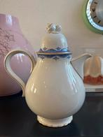 Hutschenreuther Theepot - Wit met Blauw Decor, Ophalen of Verzenden