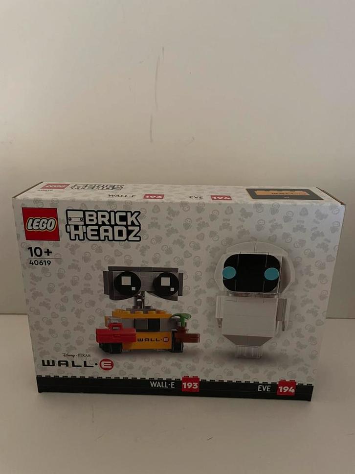 Lego brickheadz 40619 wall-e en eve nieuw in sealed doos, Kinderen en Baby's, Speelgoed | Duplo en Lego, Nieuw, Lego, Complete set