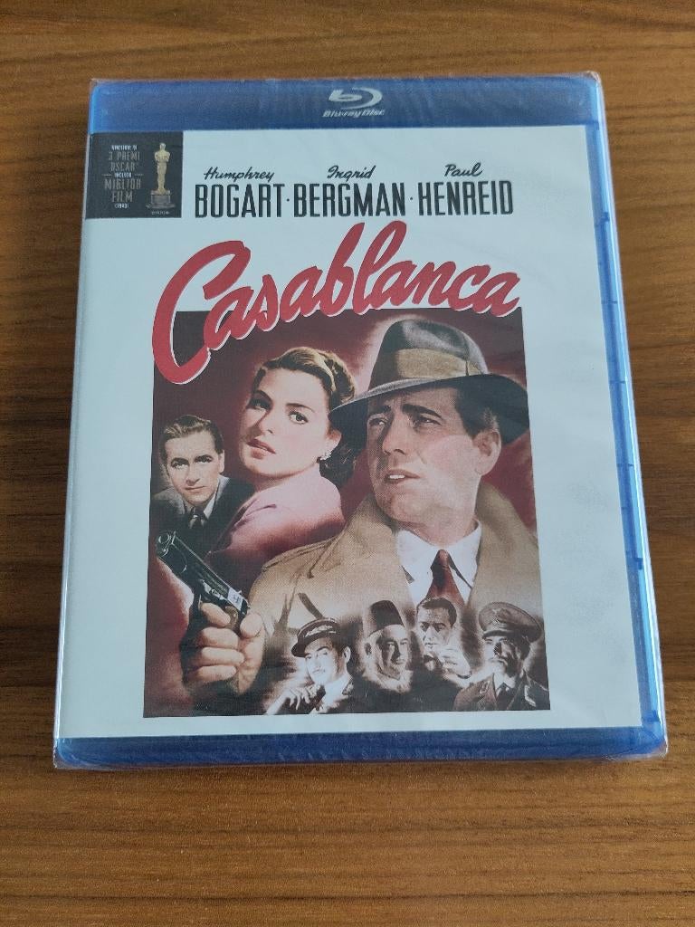 Casablanca blu-ray Nederlands ondertiteld NIEUW, Bogart, Ophalen of Verzenden, Nieuw in verpakking, Klassiekers