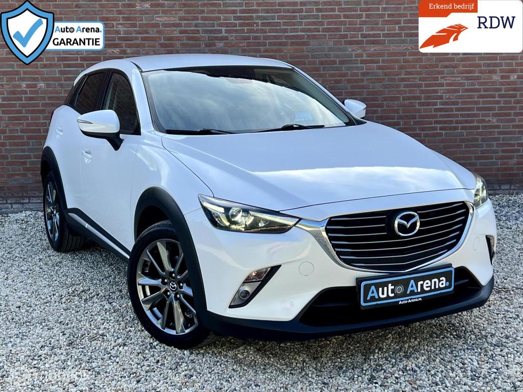 Mazda CX-3 2.0 SkyActiv-G 120 TS+ | Leer | Alcantara | Camer, Auto's, Mazda, Voorwielaandrijving, 1998 cc, 4 cilinders, Wit