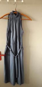 Leuke jurk met vest, Ophalen of Verzenden, Zo goed als nieuw, Maat 38/40 (M), Blauw