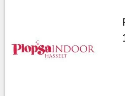 Plopsa indoor hasselt kortingscode’s, Tickets en Kaartjes, Drie personen of meer, Kortingsbon