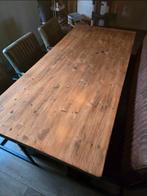 Eetkamerset, 3 stoelen, 1 bank, Ophalen of Verzenden, Gebruikt