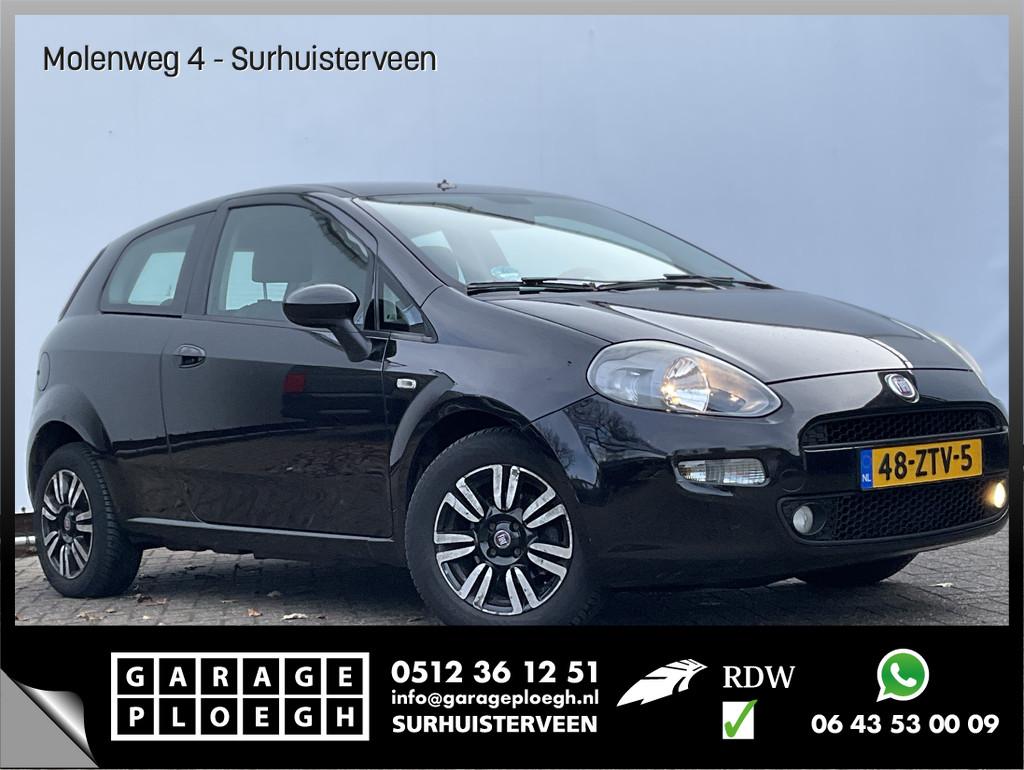 Fiat Punto Evo 0.9 TwinAir 5-Deurs Airco LMV Bluetooth Inrui, Auto's, Fiat, Voorwielaandrijving, Euro 5, 86 pk, Zwart