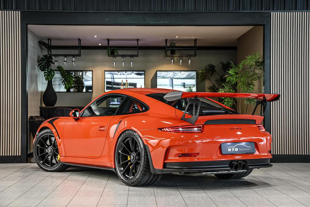Porsche 911 4.0 GT3 RS|Lavaorange|Carbon|Xpel|PCCB|Lift, Auto's, Porsche, Achterwielaandrijving, Gebruikt, Overige kleuren, Met garantie (alle)