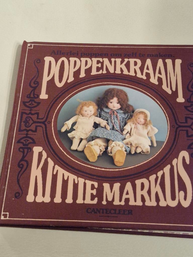 Poppenkraam Kittie Markus - Allerlei poppen om zelf te maken, Ophalen of Verzenden
