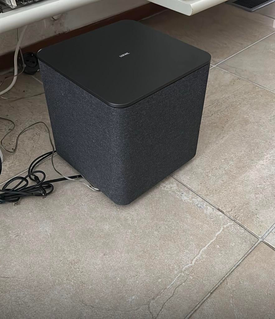 Loewe Subwoofer met bijpassende speakers, Gebruikt, Complete surroundset, 120 watt of meer, Ophalen