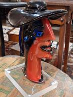 Murano Picasso Glazen Kop, Antiek en Kunst, Antiek | Glas en Kristal, Ophalen of Verzenden