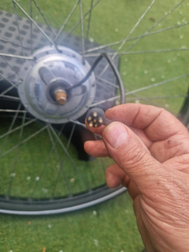 Voorwiel motor 28 inch 6-pins Vogue Orange Innergy, Ophalen of Verzenden