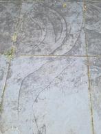 80x80 antraciet tegels. Ophalen zaterdag 4 april, Tuin en Terras, Ophalen, Gebruikt, Beton, Terrastegels