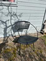 Vintage design stoel Hoop van Joseph Cicchelli, Ophalen, Gebruikt, Zwart, Metaal
