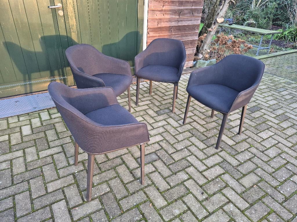 12X VITRA Ronan & Erwan Bouroullec, Ophalen, Stof, Zwart, Zo goed als nieuw