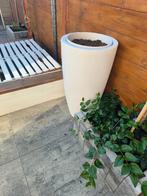 Bloempot  elho 90cm hoog binnen buiten, Ophalen, Kunststof, Rond, Zo goed als nieuw