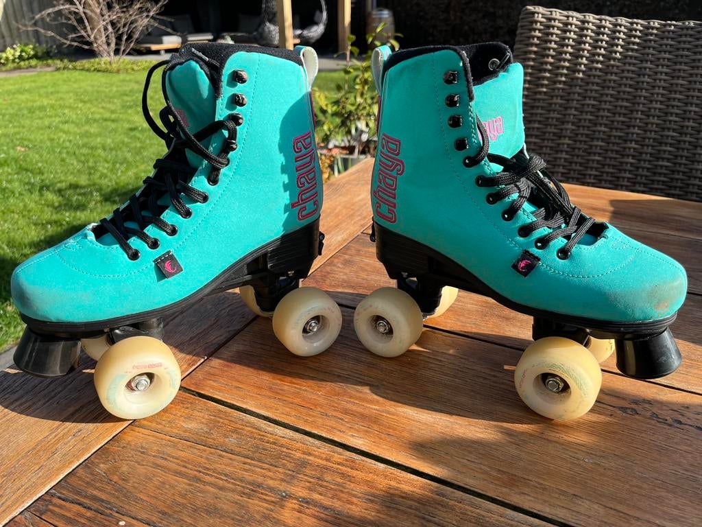 Powerslide Chaya Bliss rollerskates maat 35-38, Verstelbaar, Kinderen, Overige typen, Ophalen of Verzenden
