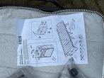 Opklapbed Campingbed logeerbed stretcher 90x200 cm, Caravans en Kamperen, Ophalen, Zo goed als nieuw