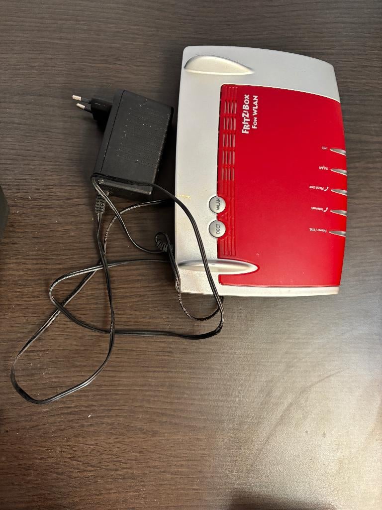 Fritzbox 7390 modem/router/switch, Ophalen of Verzenden, Gebruikt, Router met modem, Fritz