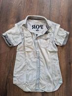 Spijkerblouse korte mouwen - Maat S - Heren/jongens, Kaporal, Blauw, Halswijdte 38 (S) of kleiner, Ophalen of Verzenden