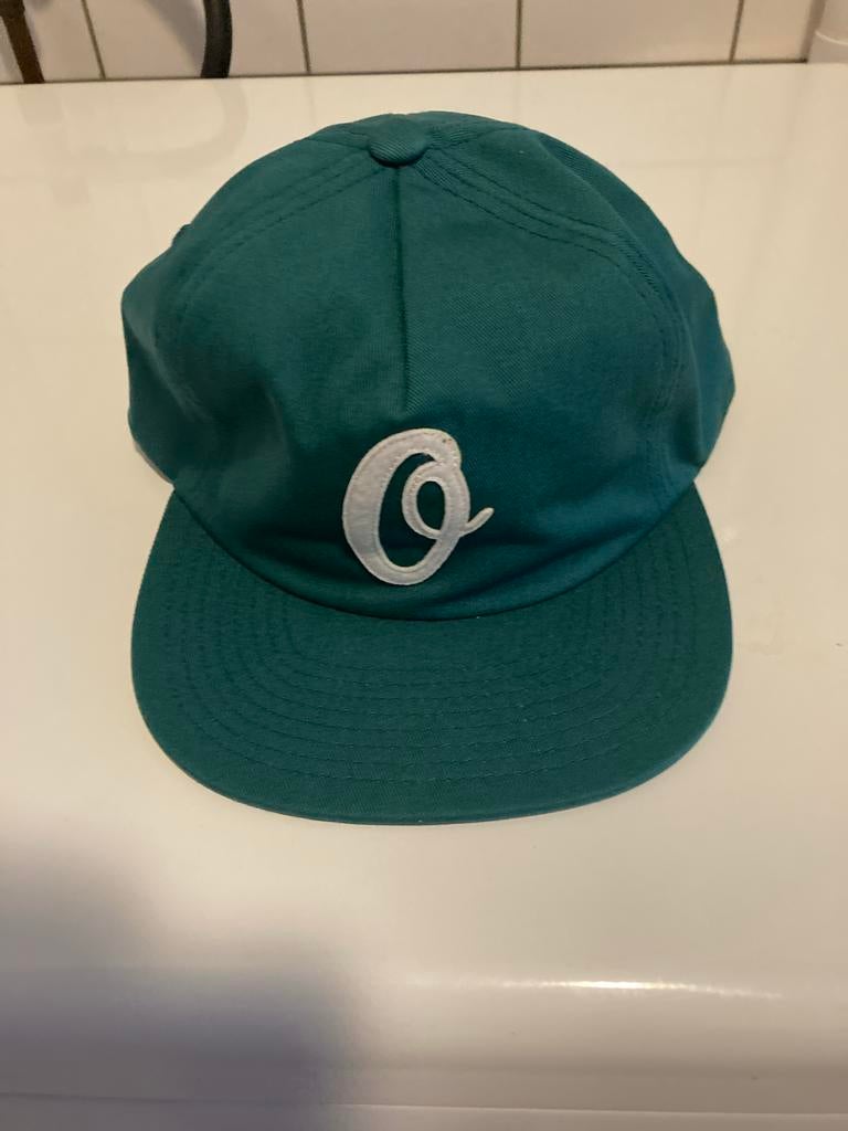 Obey pet in groen met wit logo, Verzenden, Zo goed als nieuw, One size fits all, Pet