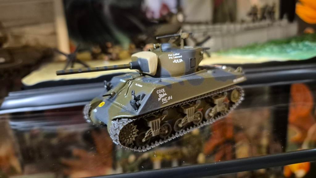 WWII Sherman Julia tank 1/76, Verzamelen, Ophalen of Verzenden, Amerika