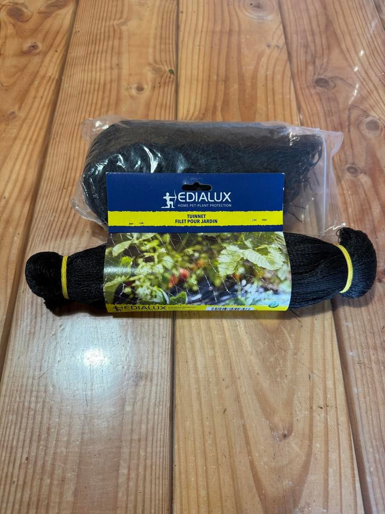 Edialux Tuinnet - 2 stuks - (2x5m) - moestuin, Ophalen of Verzenden, Nieuw, Minder dan 10 meter