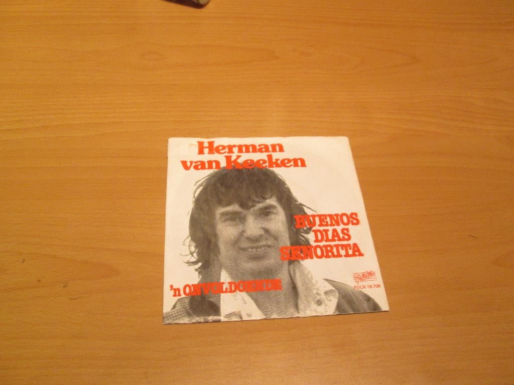 4 singles van Herman Van Keeken (ook per stuk te koop), Ophalen of Verzenden, Gebruikt, Pop