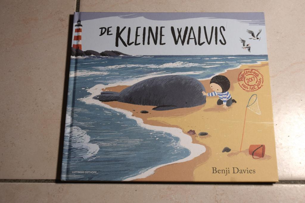 De kleine walvis / Benji Davies, Boeken, Fictie algemeen, Jongen of Meisje, Ophalen of Verzenden, Zo goed als nieuw