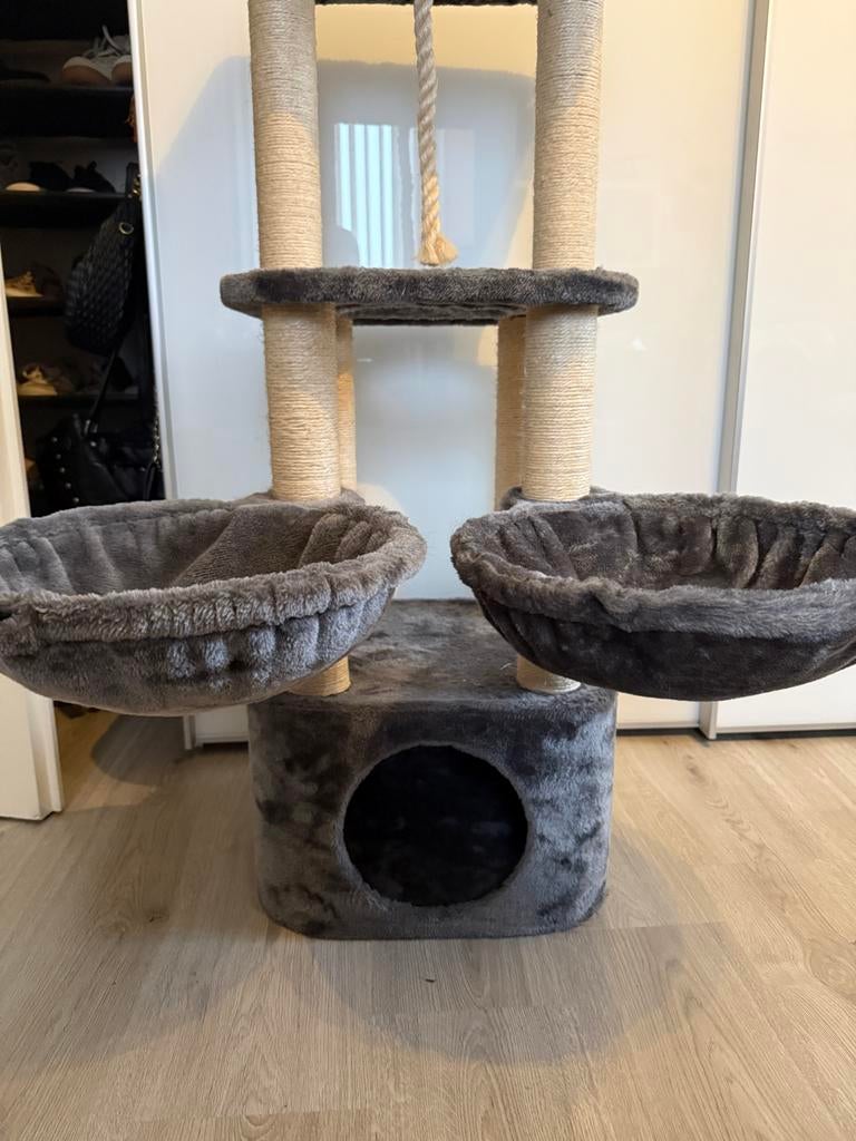 Katten krab paal te koop zgan, Ophalen, Zo goed als nieuw, Krabpaal