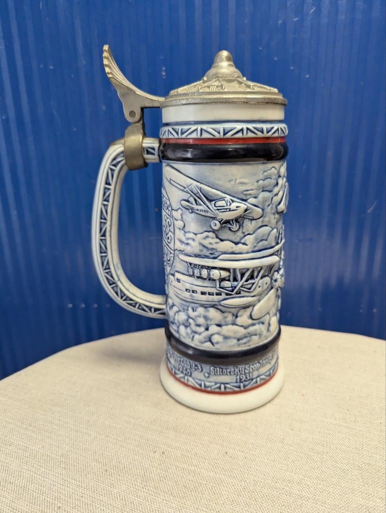 Vintage Bierpul met luchtvaart van Avon, Ophalen of Verzenden