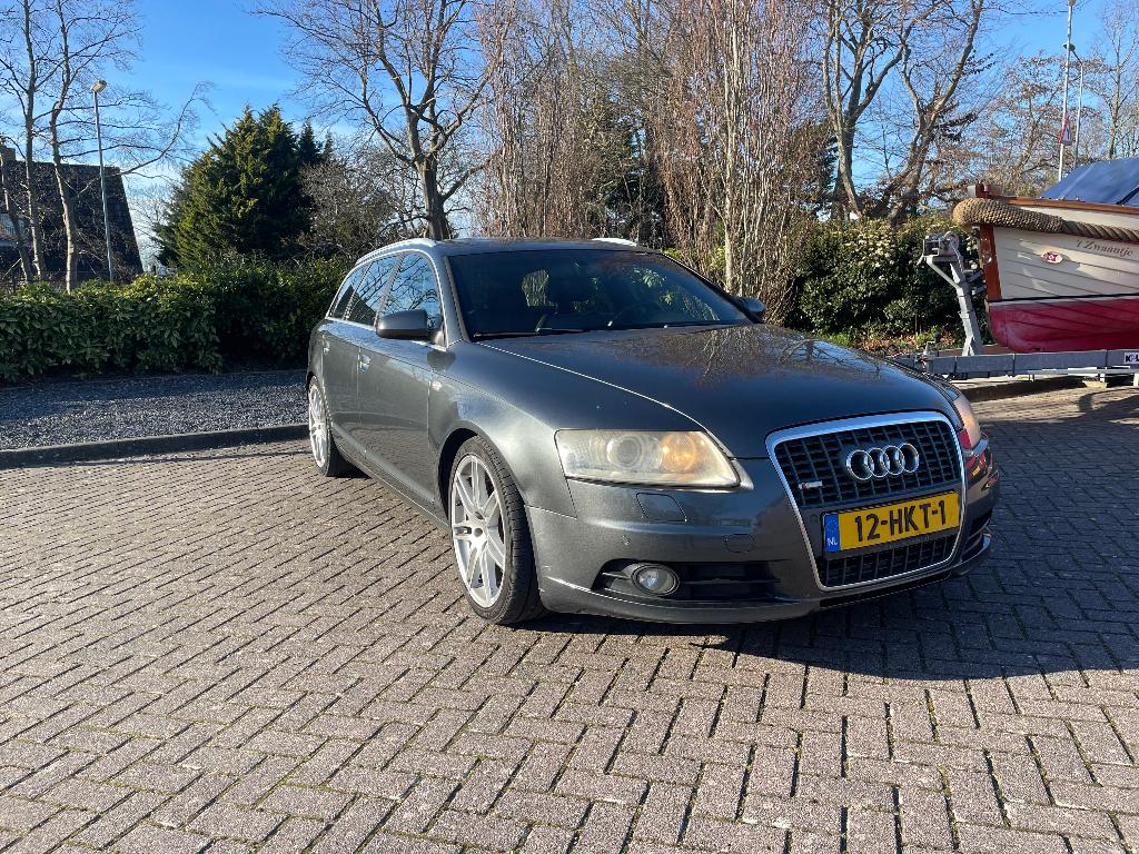 Audi A6 2.7 TDI 132KW Avant Quat.aut 2009 Grijs, Automaat, 1800 kg, Zwart, 2698 cc
