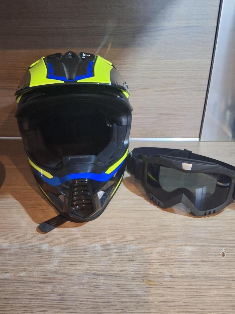 Motorhelm cross off road helm maat L, Motoren, Overige merken, Offroadhelm, Ophalen of Verzenden, L