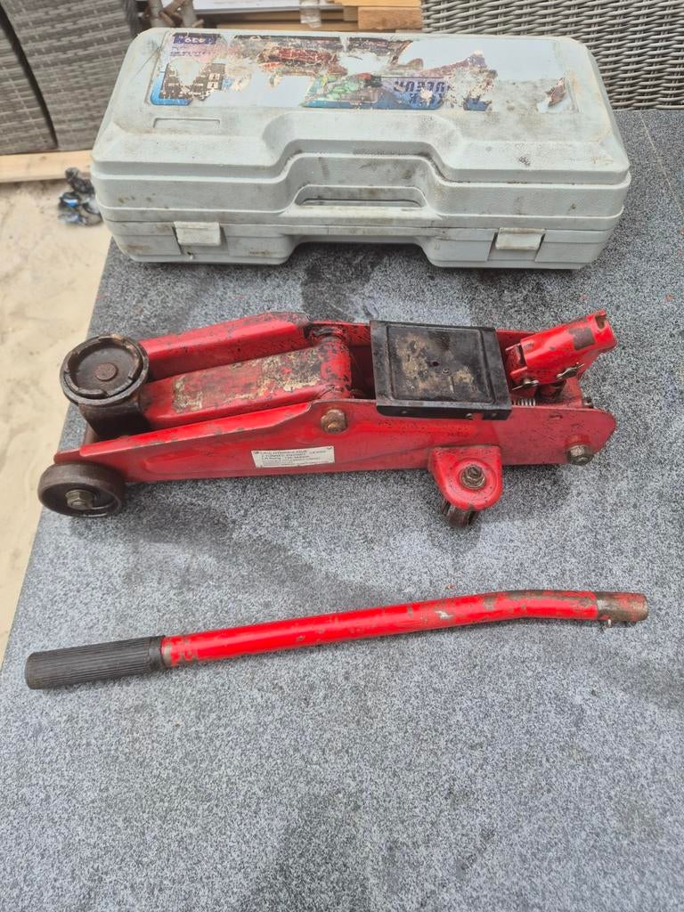 Autokrik te koop, Ophalen, Zo goed als nieuw, Hydraulisch, Garagekrik