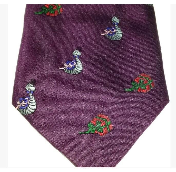 Verzameling retro vintage stropdassen, Stropdas kerst, auto,, Ophalen of Verzenden, Gedragen, Overige kleuren