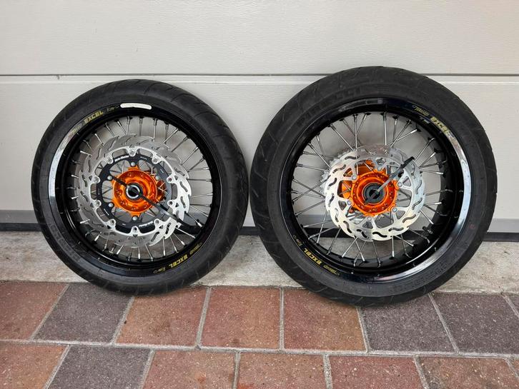 Super nette set KTM Supermoto velgen, Motoren, Onderdelen | Merk-onafhankelijk, Gebruikt, Ophalen