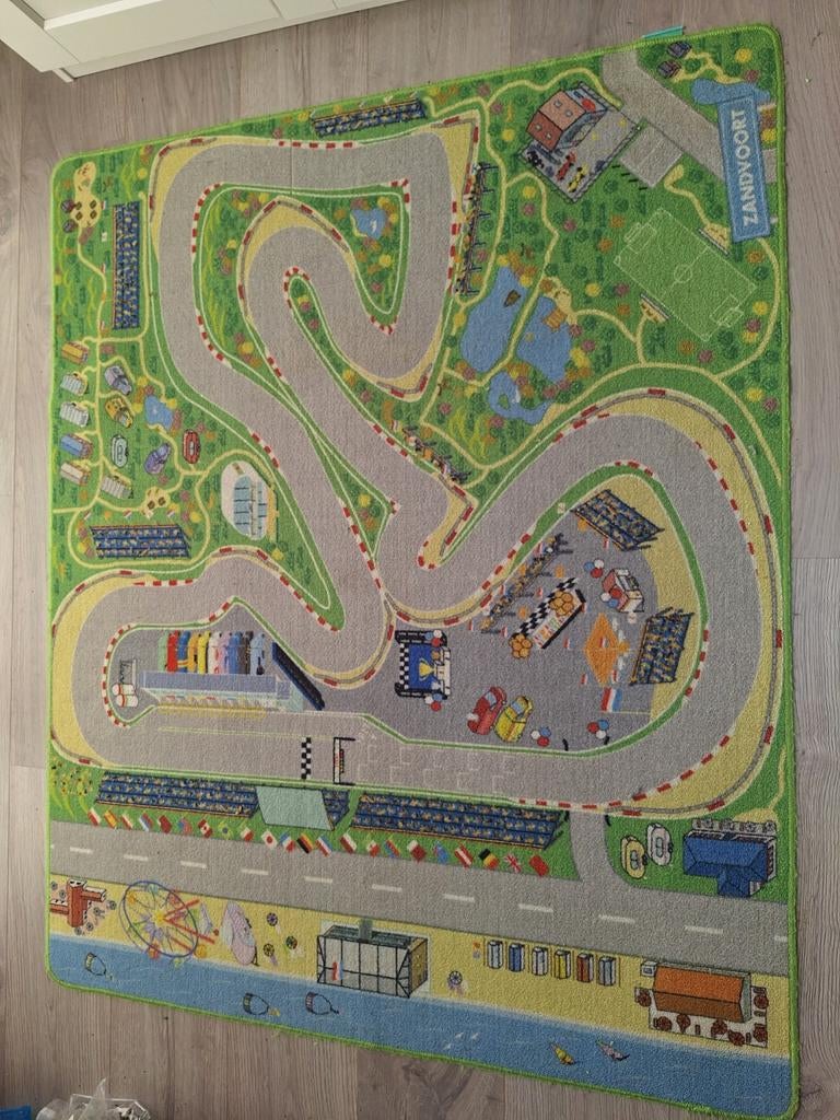 Speelkleed circuit Zandvoort, Ophalen, Gebruikt