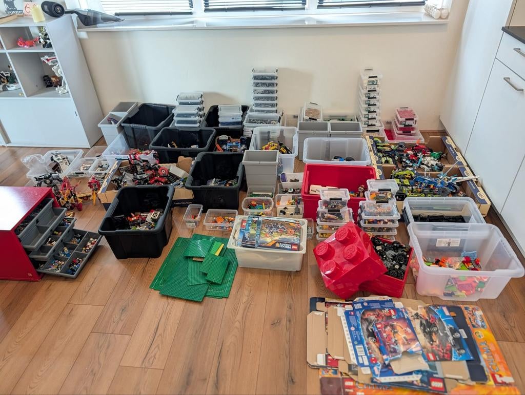 Mega LEGO partij – sets, minifiguren, blokjes en Bionicles, Ophalen, Overige thema's, Inclusief extra onderdelen, Lego