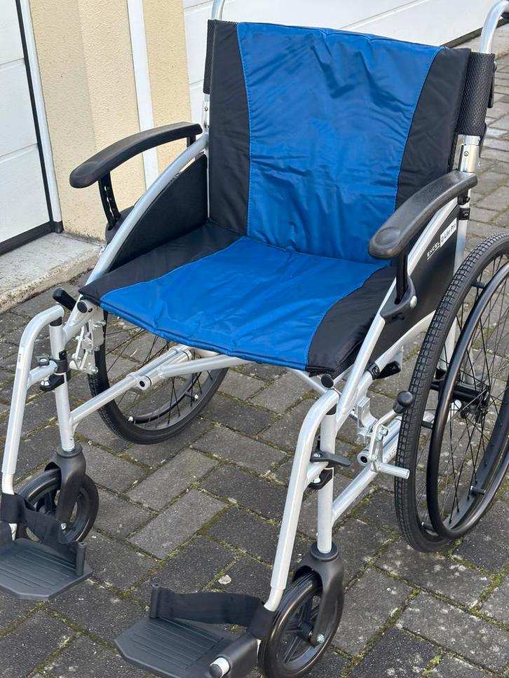 Excel G Lite Pro , splinternieuw lichtgewicht dubbel inklapb, Diversen, Rolstoelen, Nieuw, Handbewogen rolstoel, Ophalen of Verzenden