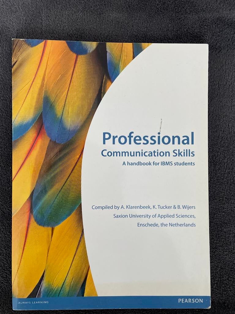 Boeken: Professional Communication Skills, Global Marketing,, Verzenden, Gamma, Gelezen, HBO