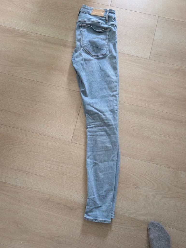 G-STAR 3301 High Skinny jeans dames blauw, Kleding | Dames, Spijkerbroeken en Jeans, Ophalen of Verzenden, Zo goed als nieuw, Blauw