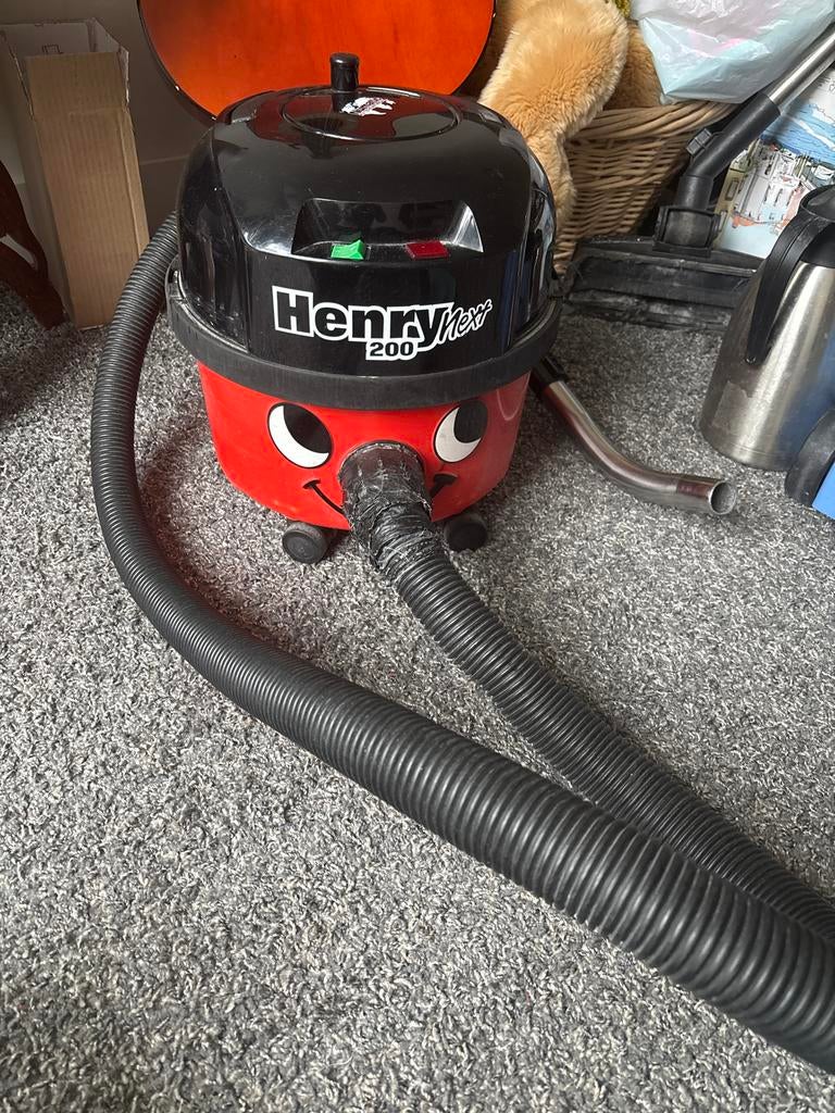 Henry HVR200 Stofzuiger - Gebruikt maar functioneel, Witgoed en Apparatuur, Stofzuigers, Gebruikt, Stofzuiger, 1200 tot 1600 watt