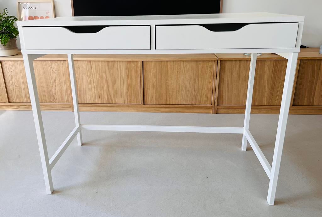 Ikea bureau Alex wit, Huis en Inrichting, Ophalen, Overige typen, Gebruikt, 48 cm