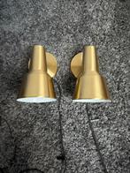 2x It's About RoMi gouden lampen, afmetingen 12,5x22x20cm., Ophalen, Zo goed als nieuw, Metaal