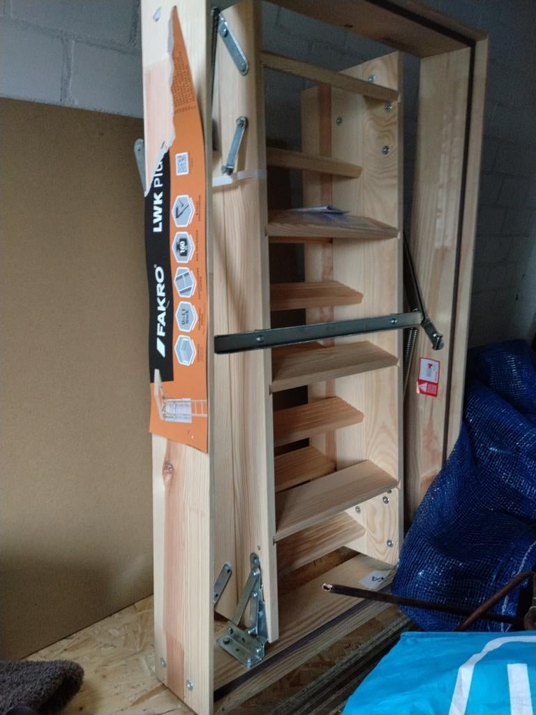 Fakro LWK plus vlizotrap, Minder dan 25 mm, Eiken, Overige typen, Nieuw